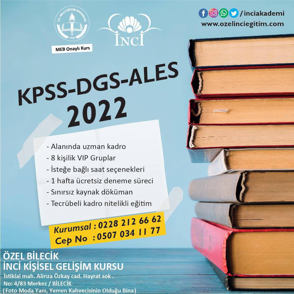 Özel Bilecik İnci Kişisel Gelişim Kursu