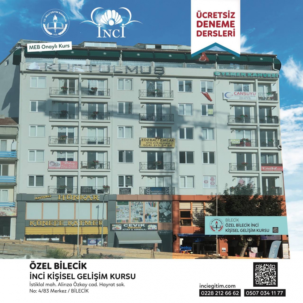 Özel Bilecik İnci Kişisel Gelişim Kursu